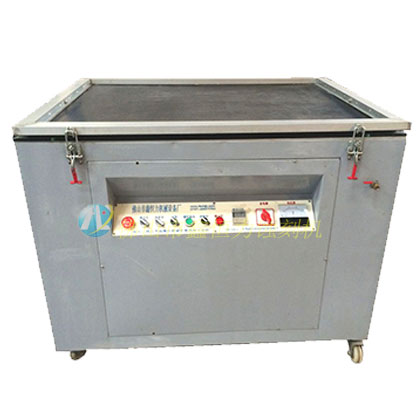 Shandong customer stainless steel sign etching machine