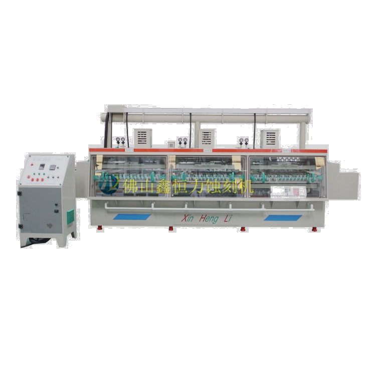 New 3 m double-sided etching machine with higher precision
