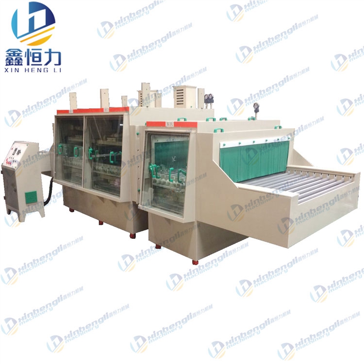 Aluminum profile developing and cleaning machine